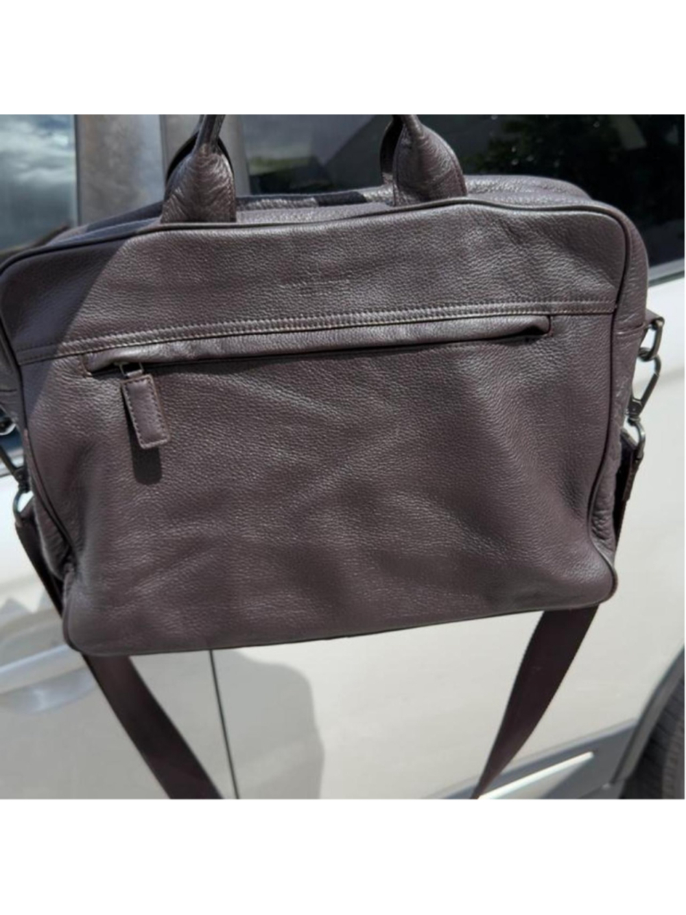 Banana Republic 100% Leather Brown Laptop Briefcase
Banana Republic dark espres - Picture 2 of 8